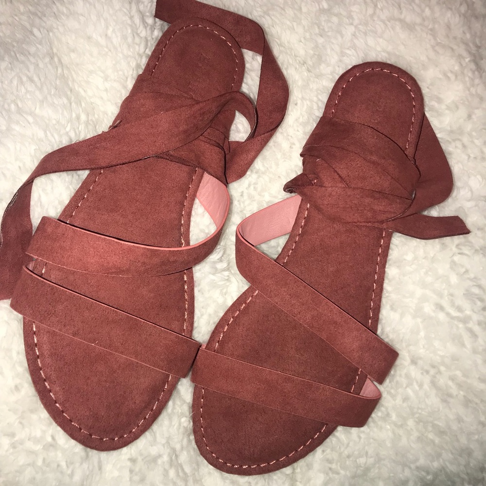 lace up sandals